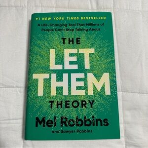 The Let Them Theory Hardcover Book by Mel Robbins